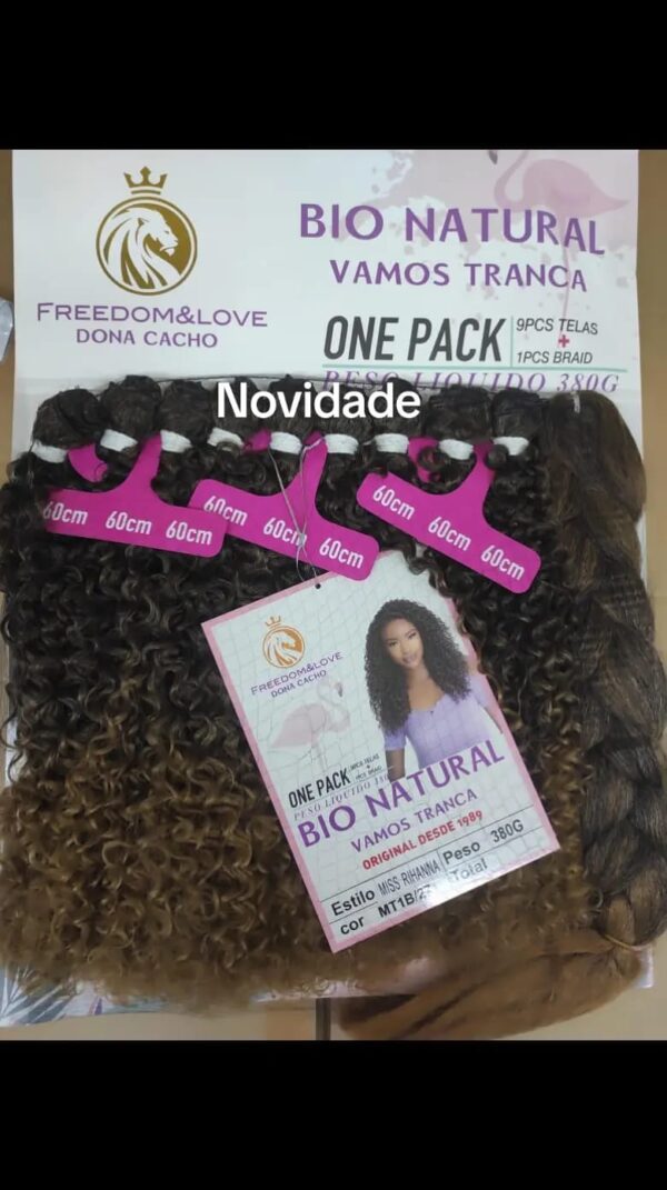 cabelo MISS RIHANNA BIO NATURAL 380G