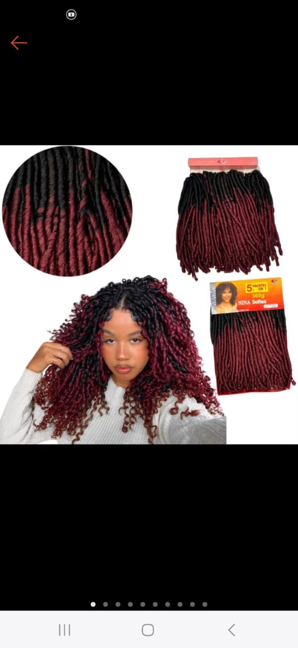 cabelo Nina softex 360g