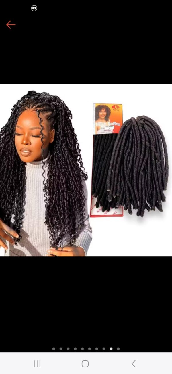 cabelo crochêt Nina softex 72g