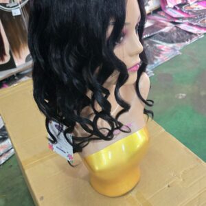 lace front cabelo humano liso ondulada
