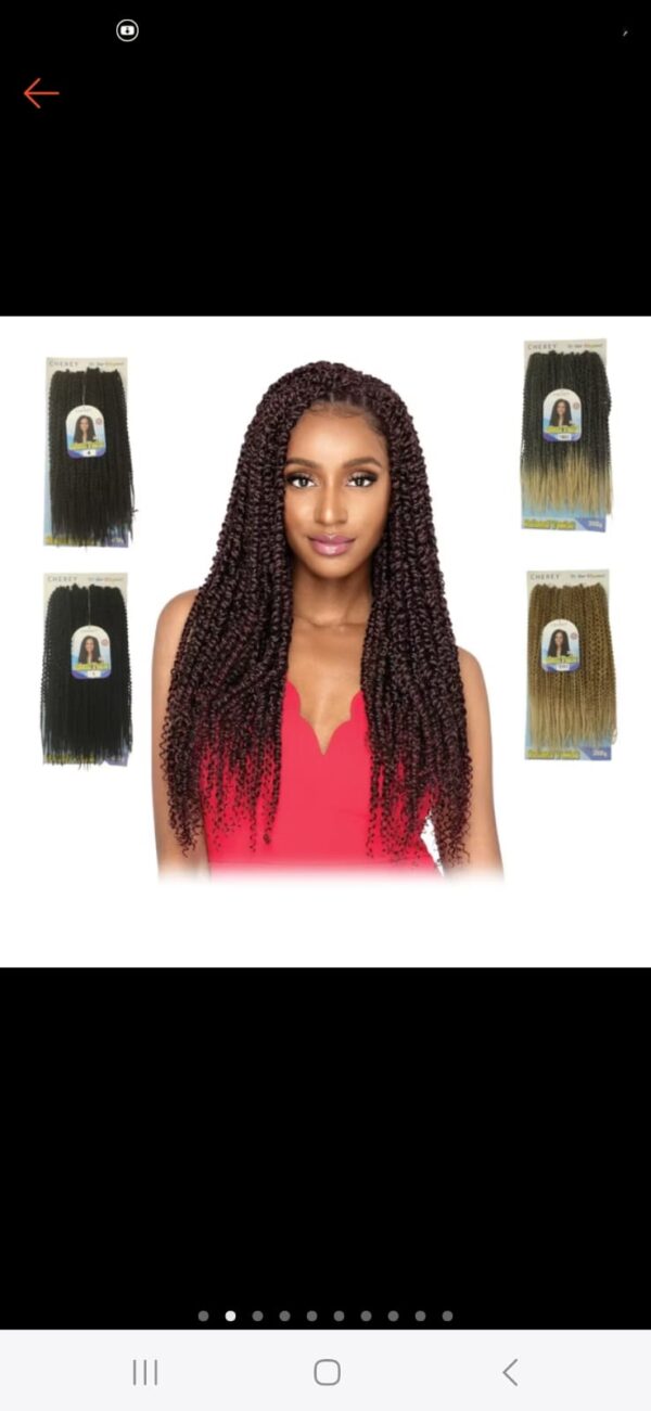 Cabelo Island Twist para Crochet Braid 300g