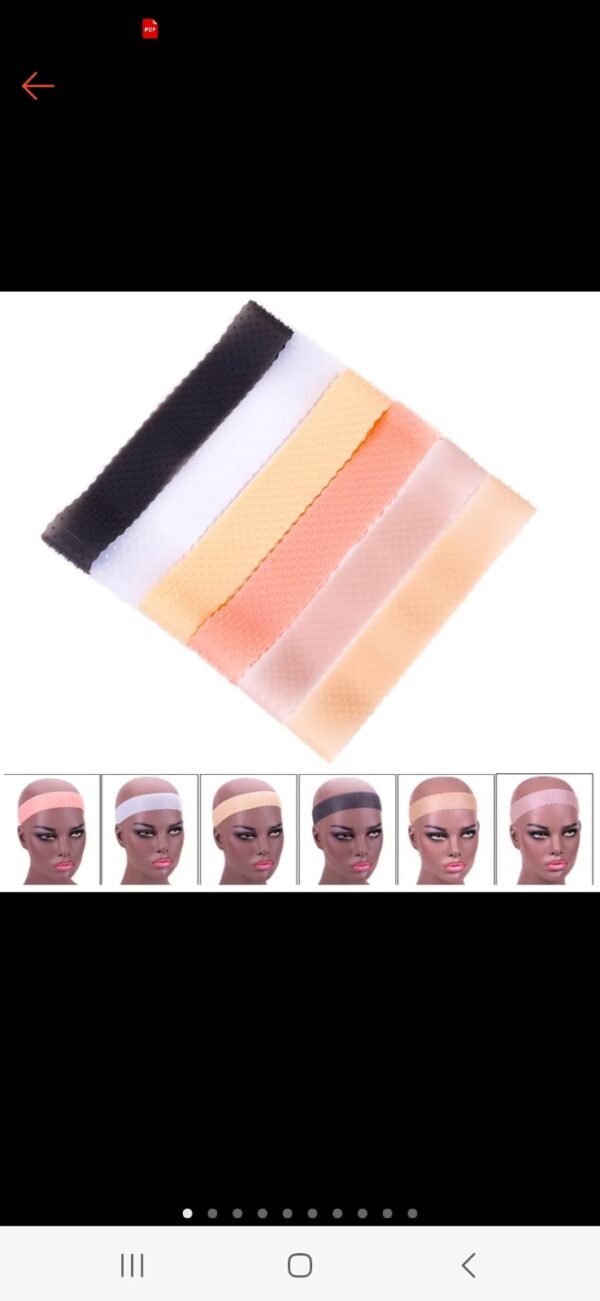 faixa silicone