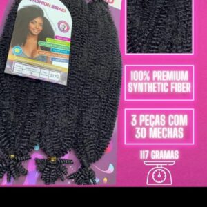 AFRO TWIST 40cm FASHION BRAID cabelo Afro crochet BRAIDS Orgânico