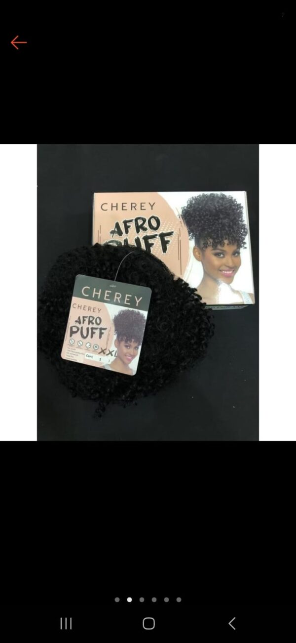 cabelo afro puff cherey XXL 70G