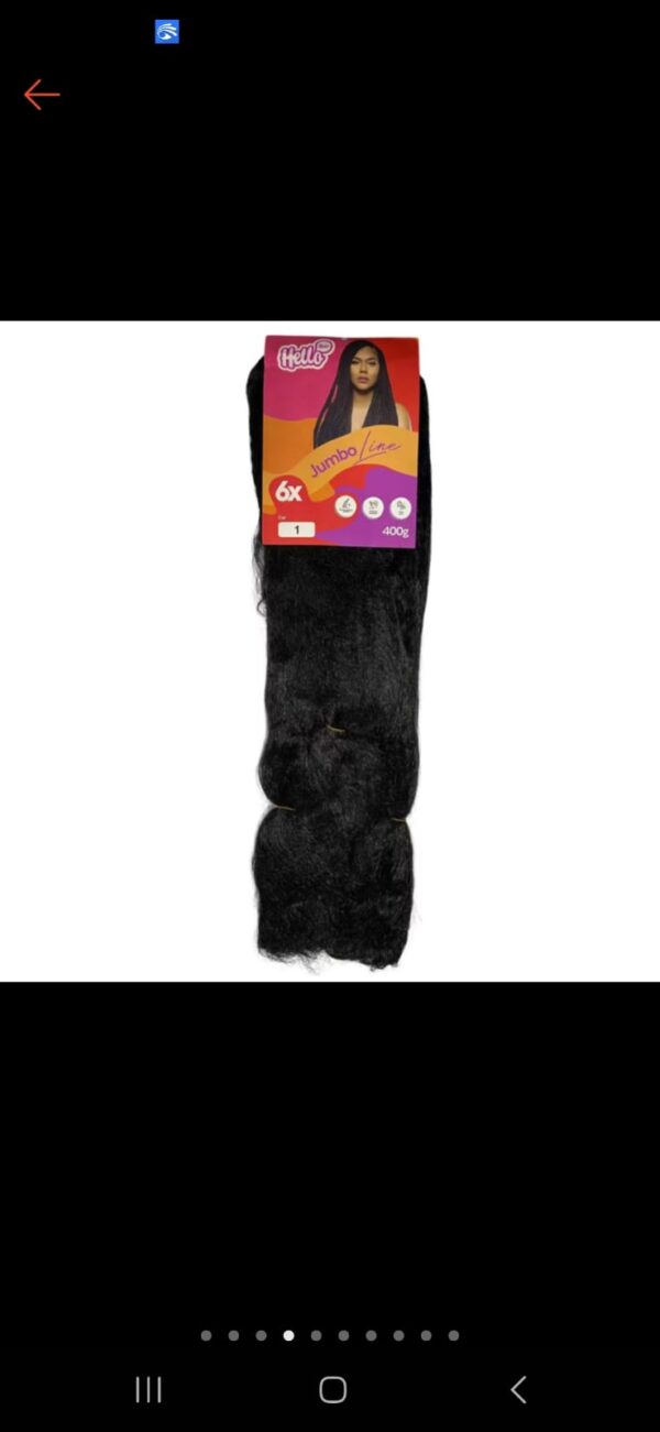 jumbo Hello Hair 400g para tranças