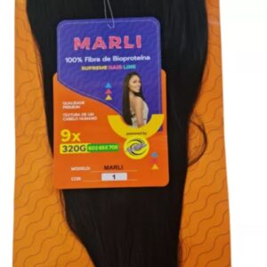 cabelo Marli supreme Hair line liso -100% fibra de bio proteina -ser Mulher-320g