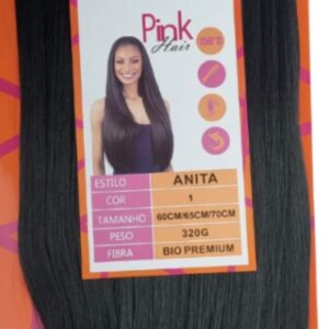 Cabelo liso Anita bio premium pink hair