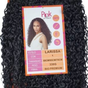 cabelo cacheado Larissa bio fibra premium pink Hair 330g