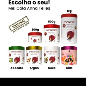 MEL COLA PARA CACHOS NATURAIS E ORGANICOS ANNA TELLES