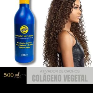 Creme Ativador de cachos cabelo santetico Orgânico Bio fibra Ser mulher 500ml