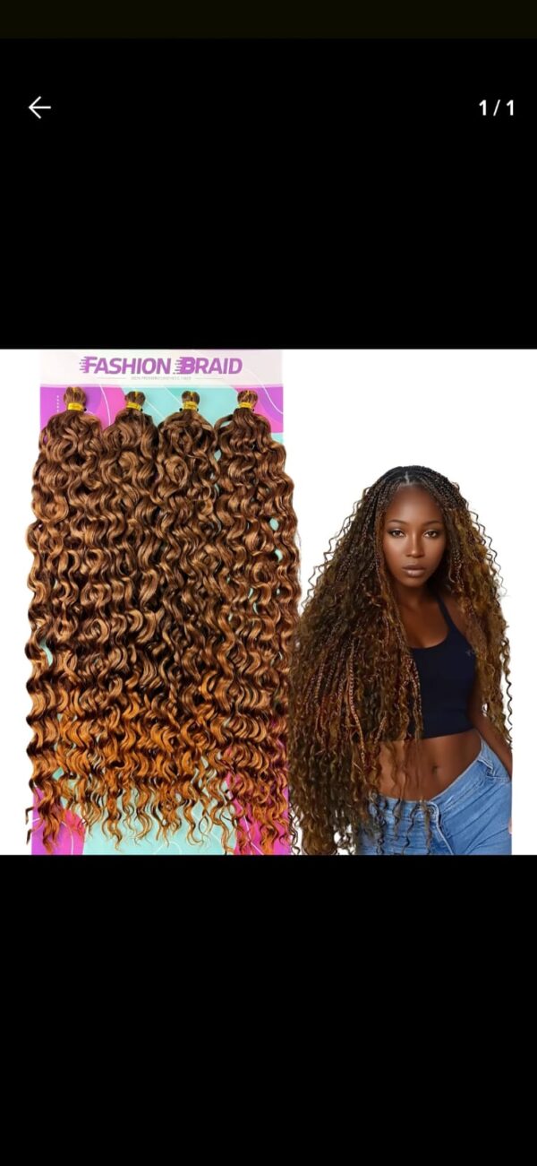 cabelo crochet Hawall 300g 55cm