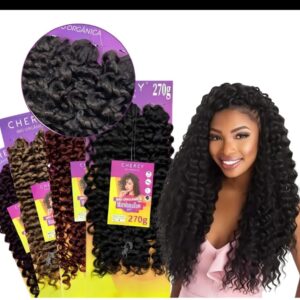 cabelo cacheado crochê boi orgânico Marshmallow 270g