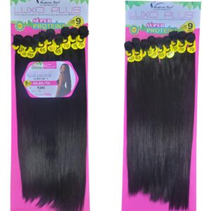 Cabelo liso Yaki -luxo plus BIO PROTEINA SIMILAR CABELO HUMANO 330G